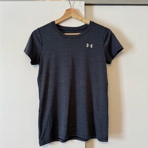 Under Armour Women's Dark Gray Short Sleeve Tee